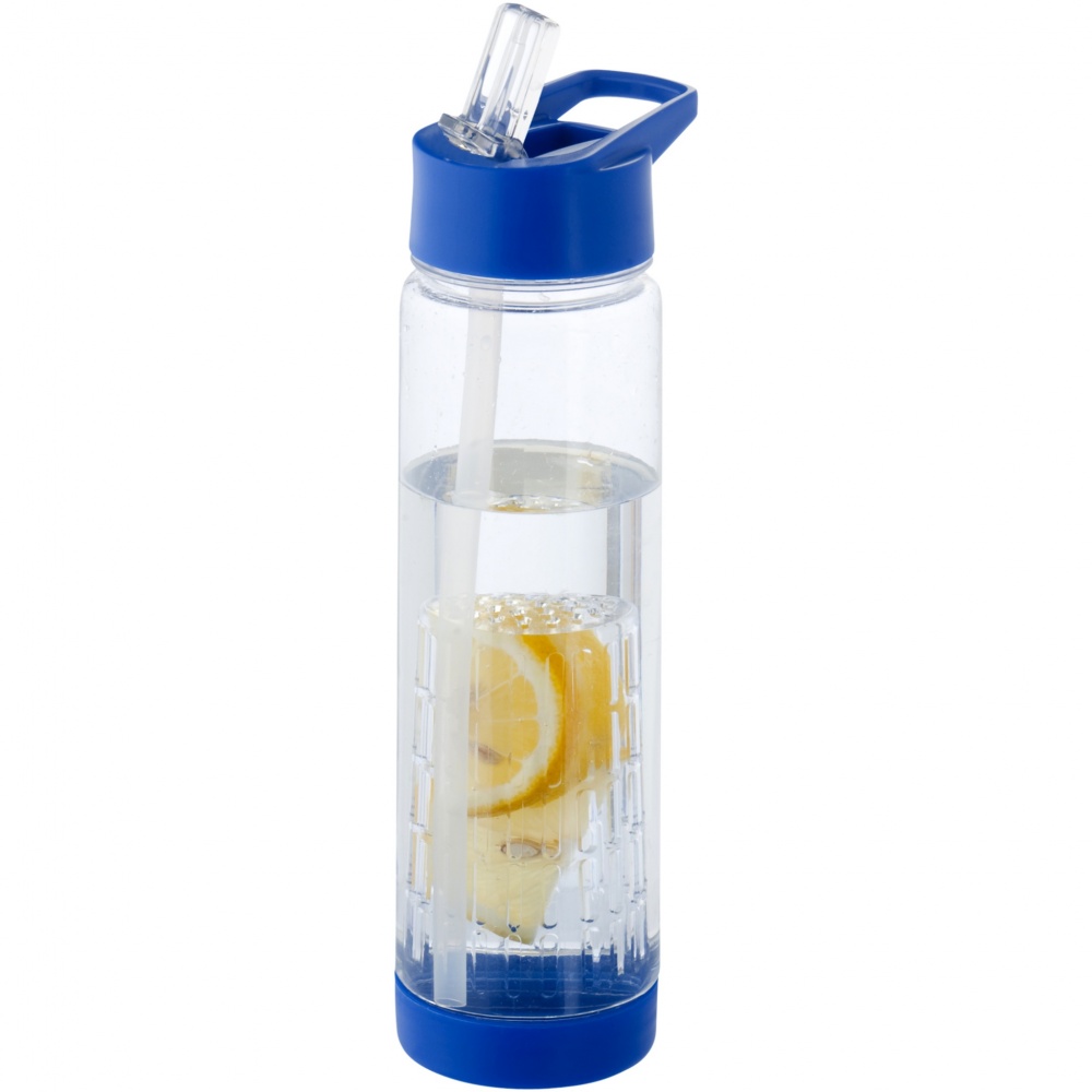 Logotrade Geschäftsgeschenke das Foto: Tutti frutti 740 ml Tritan™ Sportflasche mit Infuser