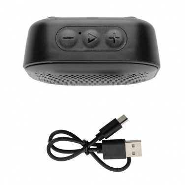 Logotrade Logogeschenke das Foto: Soundbox 3W Lautsprecher aus RCS recyceltem Kunststoff