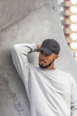 Logotrade Werbeartikel das Foto: Impact 5 Panel Kappe aus 190gr rCotton mit AWARE™ Tracer