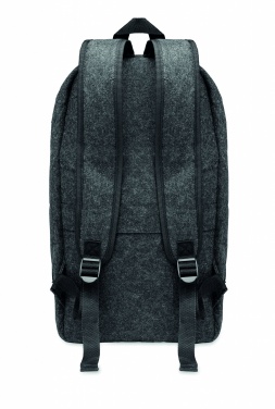 Logotrade Werbegeschenke das Foto: 13" Laptop Rucksack RPET-Filz