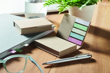 Logotrade Werbeartikel das Foto: Recyceltes Notizzettel-Set