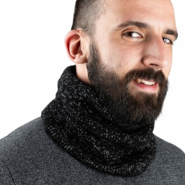 Logotrade Geschäftsgeschenke das Foto: Multifunktionales Bandana MOGOTON Schwarzwolf