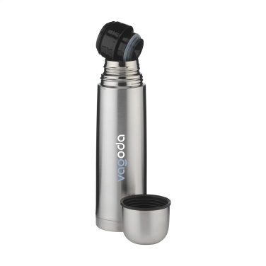 Logotrade Werbegeschenke das Foto: Thermotop Midi RCS Recycled Steel 500 ml Thermoflasche