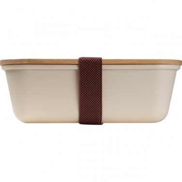 Logotrade Geschäftsgeschenke das Foto: Set Lunchbox mit Edelstahlflasche Toronto