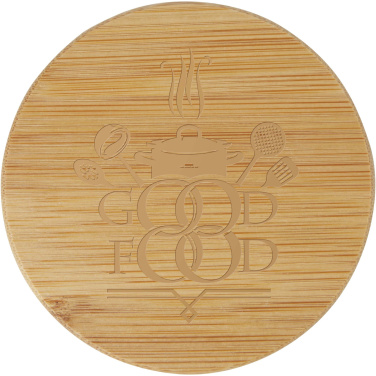 Logotrade Werbeartikel das Foto: Zen Teekanne mit Sieb und Deckel aus Bambus