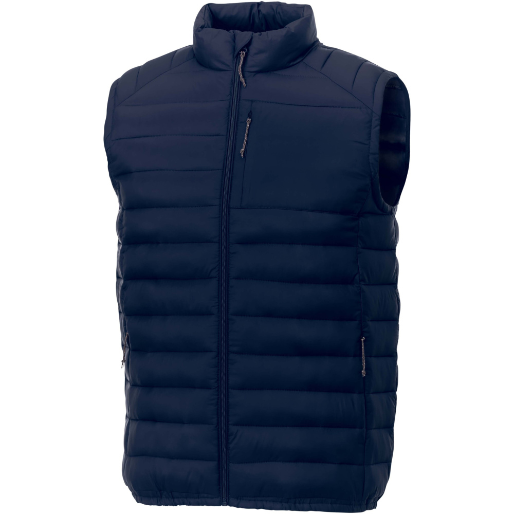 Logotrade Logogeschenke das Foto: Pallas GRS recycelter wattierter Bodywarmer für Herren