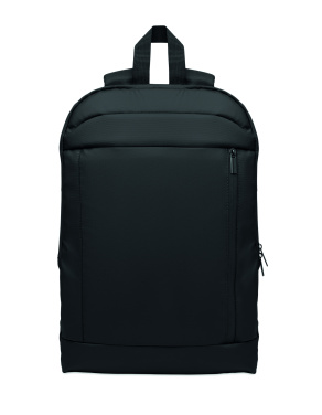 Logotrade werbemittel das Foto: 16" Rucksack 600D RPET