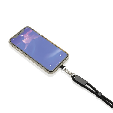 Logotrade Werbegeschenke das Foto: LoopAmp 60W Handgelenksband für Smartphones aus RCS rPET