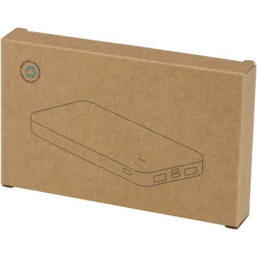 Logotrade Werbeartikel das Foto: Intan 10 W 10.000 mAh Powerbank aus recyceltem Kunststoff