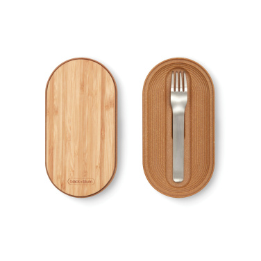 Logotrade Werbegeschenke das Foto: Black+Blum Stainless Steel Double Bento Box