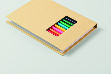 Logotrade werbemittel das Foto: Malset mit 12 Buntstiften