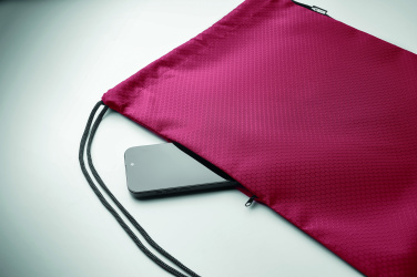 Logotrade Werbeartikel das Foto: Beutel mit Kordelzug 420D RPET