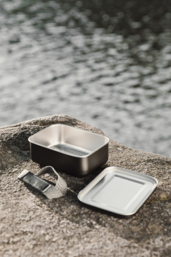 Logotrade Logogeschenke das Foto: VINGA Parks Lunch-Box aus RCS Stainless-Steel