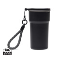 VINGA Parks Becher aus RCS Stainles Steel, 4 Stück, 250ml, Schwarz