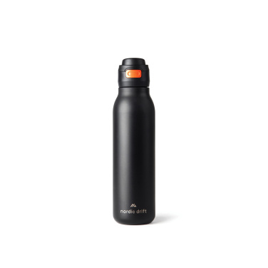 Logotrade Werbeartikel das Foto: Nordic Drift Trail einwandige RCS Wasserflasche 750ml