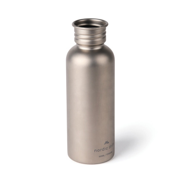 Logotrade Werbegeschenke das Foto: Nordic Drift Trail Ultraleichte Titan-Wasserflasche 600ml
