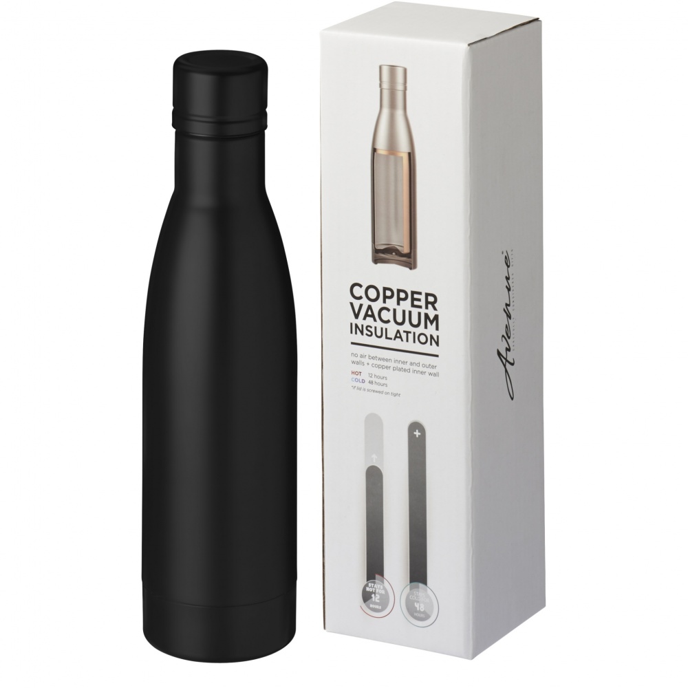 Logo trade promotional merchandise picture of: Vasa 500 ml copper vacuum insulated bottle