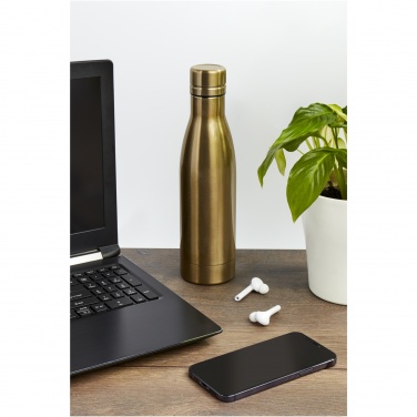 Logo trade promotional items image of: Vasa 500 ml copper vacuum insulated bottle