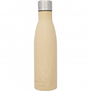 Logotrade promotional merchandise image of: Vasa 500 ml wood-look copper vacuum insulated bottle