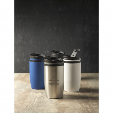 Logo trade business gift photo of: Copper vacuum insulated tumbler Lagom 380 ml