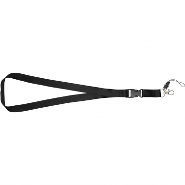 Logotrade advertising products photo of: Sagan phone holder lanyard with detachable buckle
