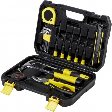 Logo trade promotional giveaways image of: Sounion 16-piece tool box