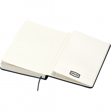 Logo trade promotional giveaway photo of: Executive A4 hard cover notebook