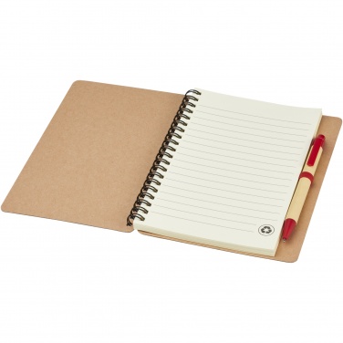 Logotrade promotional items photo of: Priestly recycled notebook with pen