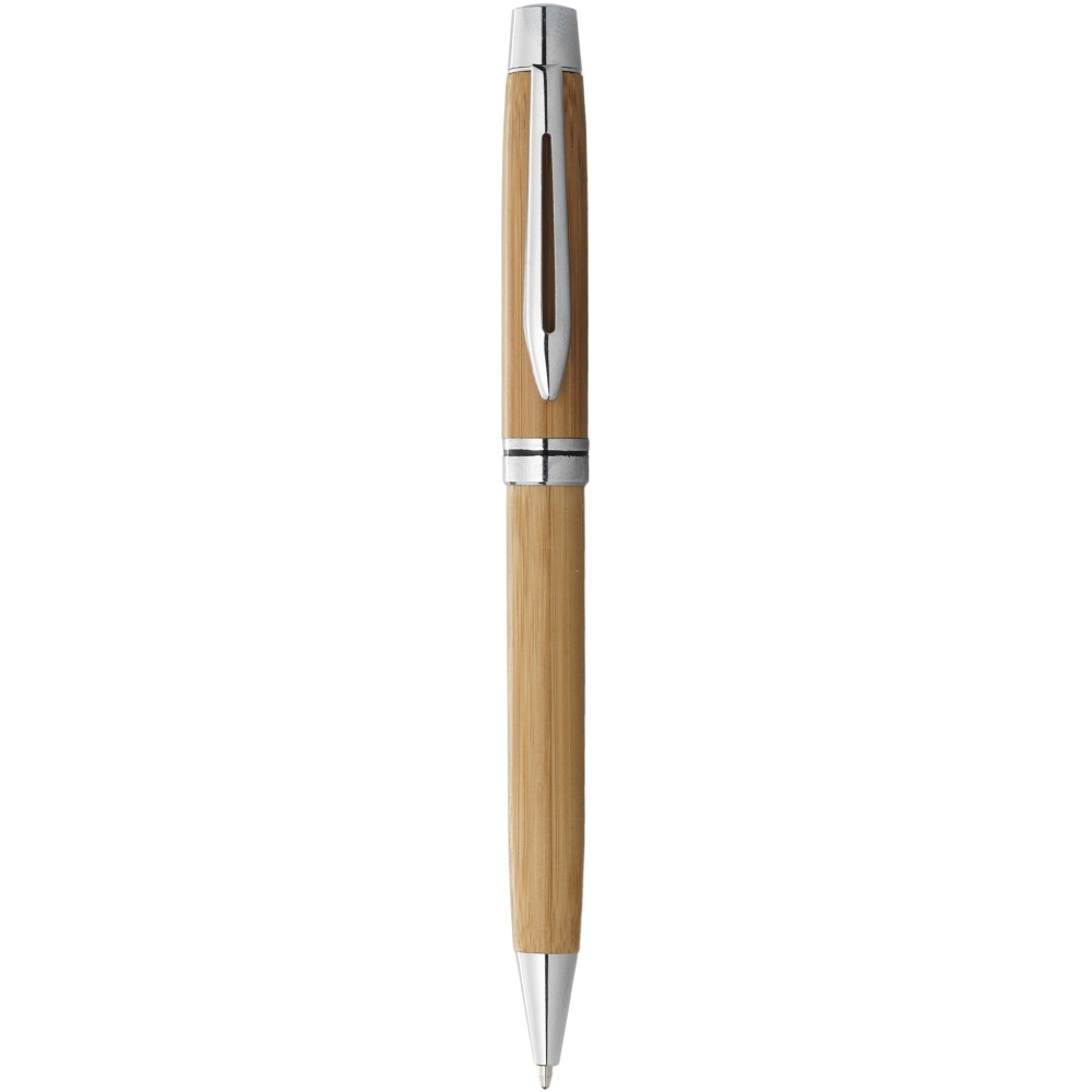 Logo trade promotional giveaway photo of: Jakarta bamboo ballpoint pen