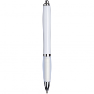 Logotrade promotional items photo of: Nash ballpoint pen with coloured barrel and grip