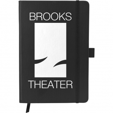 Logo trade promotional merchandise image of: Colour-edge A5 hard cover notebook