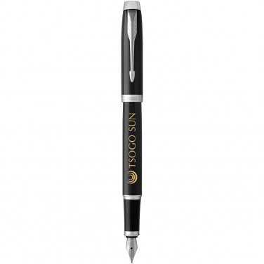 Logo trade corporate gifts image of: Parker IM fountain pen
