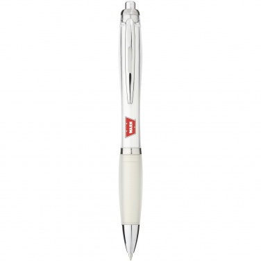 Logotrade promotional product image of: Nash ballpoint pen coloured barrel and grip