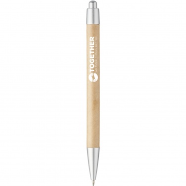 Logo trade promotional gifts image of: Tiflet recycled paper ballpoint pen