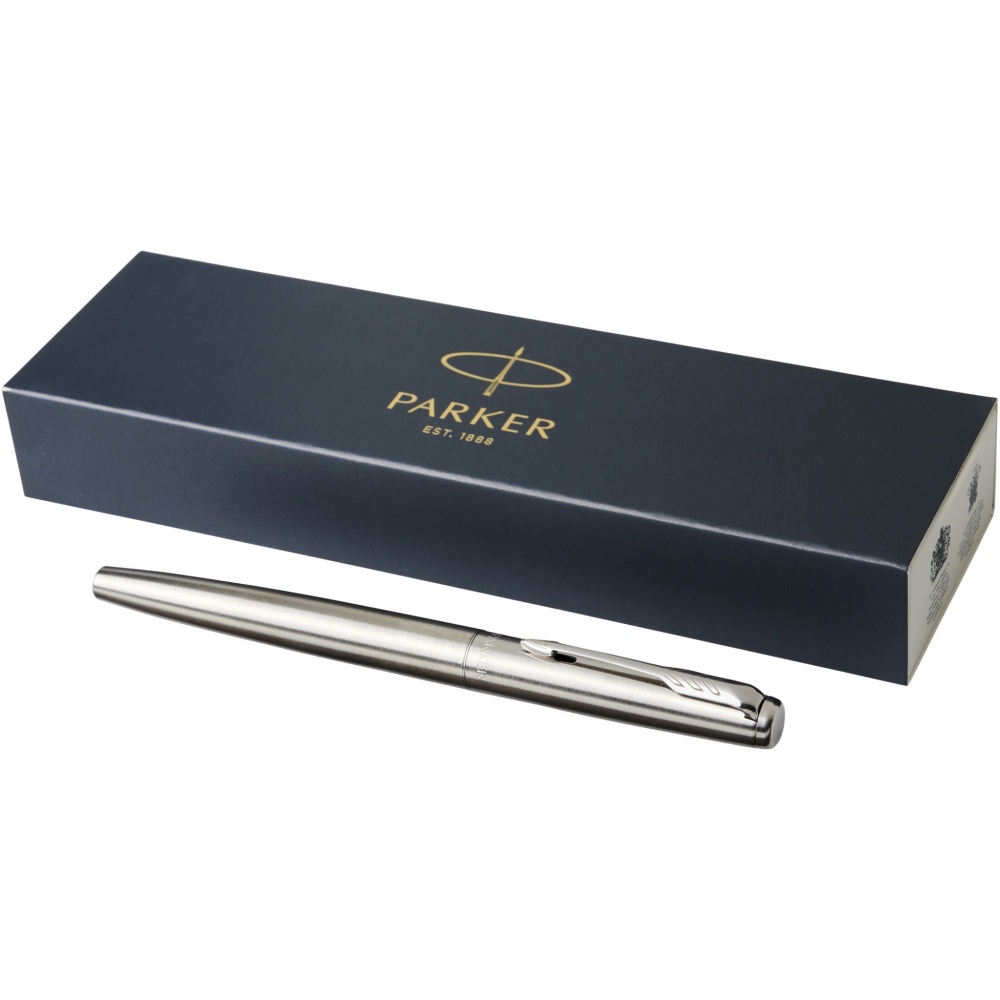 Logo trade promotional gifts picture of: Parker Jotter stainless steel fountain pen