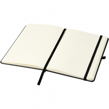 Logo trade promotional item photo of: Atlana leather pieces notebook