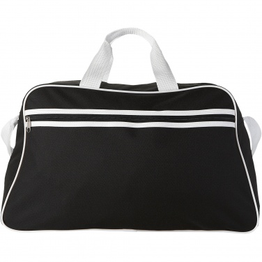 Logotrade promotional gift picture of: San Jose 2-stripe sports duffel bag 30L