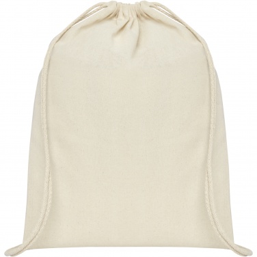 Logotrade promotional merchandise image of: Oregon 100 g/m² cotton drawstring bag 5L