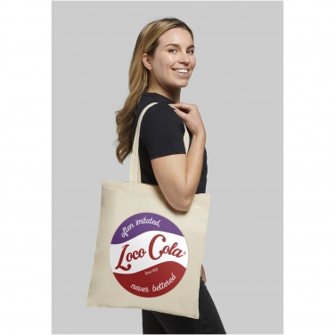 Logo trade promotional items image of: Madras 140 g/m² cotton tote bag 7L