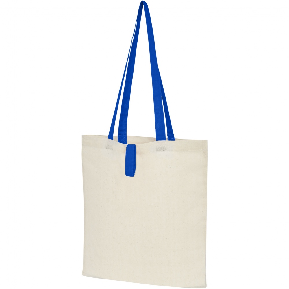 Logotrade business gift image of: Nevada 100 g/m² cotton foldable tote bag 7L
