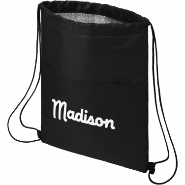Logo trade advertising products image of: Oriole 12-can drawstring cooler bag 5L