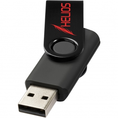 Logo trade promotional giveaways picture of: Rotate-metallic 4GB USB flash drive