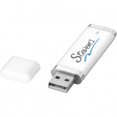 Logo trade promotional items picture of: Flat 4GB USB flash drive