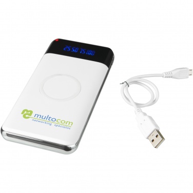 Logo trade promotional items picture of: Constant 10.000 mAh wireless power bank with LED