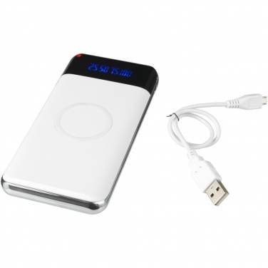 Logo trade promotional items picture of: Constant 10.000 mAh wireless power bank with LED