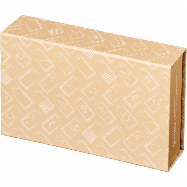 Logotrade promotional giveaway picture of: Future 6000 mAh bamboo/fabric wireless power bank