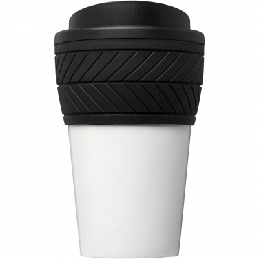 Logo trade business gifts image of: Brite-Americano® tyre 350 ml insulated tumbler