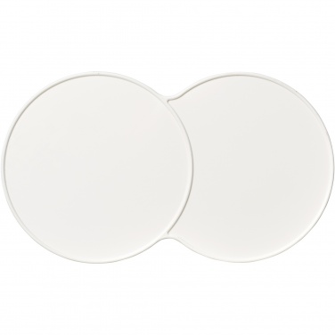 Logo trade promotional gifts image of: Sidekick plastic coaster