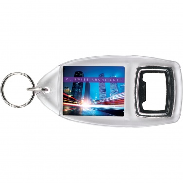 Logo trade promotional merchandise picture of: Jibe R1 bottle opener keychain