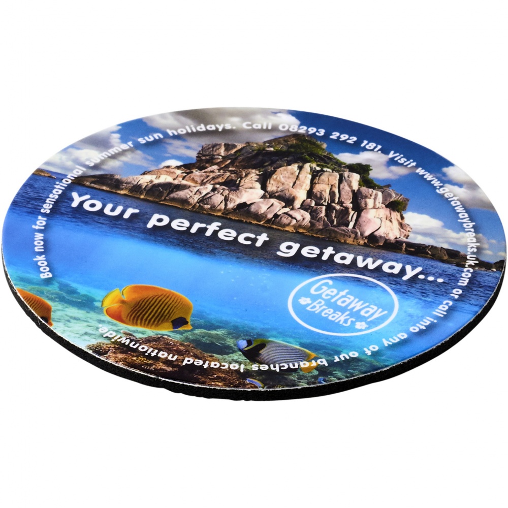 Logo trade advertising products picture of: Q-Mat® round coaster